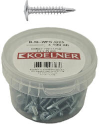  Lapos nagyfejű önfúró lemezcsavar 4, 2x16mm horganyzott - bakonykotoelem - 985 Ft