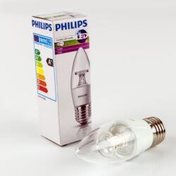 Philips Bec LED lumanare 5, 5W E27 2700K Philips (2019010132)