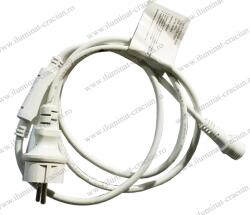Dablerom Cablu de alimentare alb 1.5m cu stecher 30-191500 gama S-OUT (30-191500)