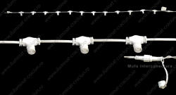 Dablerom Linie de alimentare cu 12 intrari 1.5m cablu alb 30-191 gama S-OUT (30-191)