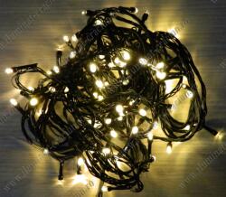 ADA Instalatie Alb Cald 8M 100 LED sir fir negru - interior (3983)