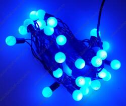 ADA Instalatie Albastra Globulete 4M LED sir fir negru - interior (4015)