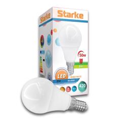  Bec LED sferic, 6W, E14 3000k (ST00467)