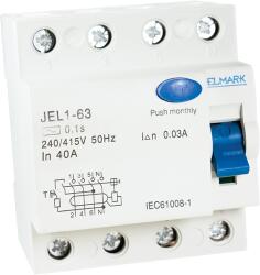 ELMARK Siguranta diferentiala 4P 63A 30mA JEL 1 6kA 40461 Elmark (ELM 40461)
