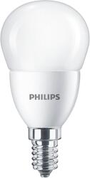Philips Bec LED sferic 5.5W E14 2700K Philips (2018070985)
