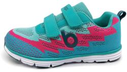 Bugga Tenși sport pentru copii Bugga TEMPE Turquoise | încălțăminte pentru copii pentru tot anul cu scai | pantofi cu talpă ușoară și aderentă - 27