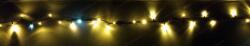 Dablerom Instalatie Alb Cald 5m 50 LED cu FLASH sir fir negru - exterior DD 9003 gama sistem PROFI (DD 9003-WW)
