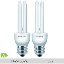 Philips Set 2 becuri economice Philips Economy Stick (PH 99210147)