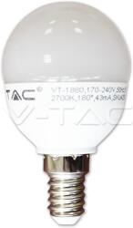 V-TAC Bec LED Sferic 6W E14 CDL 4252 V-TAC (V-4252)