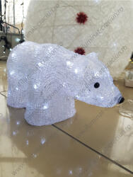 ADA Figurina Urs polar acril, alb transparent (URS MARC)