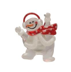 Somogyi Elektronic Decor pentru fereastră cu LED om de zapada KID322 (KID 322)