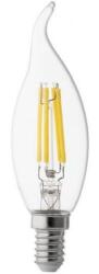 Lumen Bec lumanare fantezie cu LED E14 4W WW dimabil clar Dablerom (13-140140029)