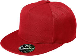 MALFINI 301 Malfini Rap 5P sapka unisex Piros (3010700)