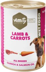 Amity Hypoallergen Lamb & Carrots, bárány sárgarépával kutya konzerv, 400 g