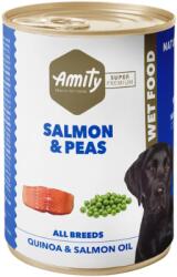 Amity Hypoallergen Salmon & Peas, lazac borsóval kutya konzerv, 400 g