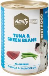 Amity Hypoallergen Tuna & Green Beans, tonhal zöldbabbal kutya konzerv, 400 g