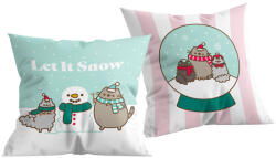 Halantex Pusheen Let It Snow párna, díszpárna 40x40 cm (HAX623570)