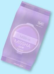 Missha Cushion alapozó Glow Layering Fit Cushion - 14 g, refill No. 17 Ivory