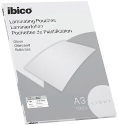 Ibico Lamináló fólia IBICO A/3 303x426mm 75-80 mikron fényes 100/dob (627311) - papir-bolt