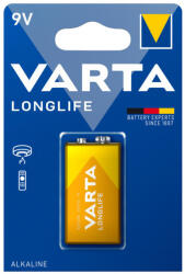 VARTA 13- Elem Varta 9V "E" Longlife 6LR61 - BL1
