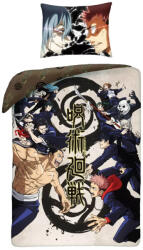  Jujutsu Kaisen Battle ágyneműhuzat 140×200cm, 65x65 cm microfibre (HAX613908) - oliviashop
