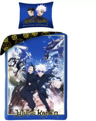  Jujutsu Kaisen Blue Energy ágyneműhuzat 140×200cm, 65x65 cm microfibre (HAX613892) - oliviashop