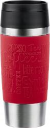 emsa termo bögre rozsdamentes acél 360ml quick press sötétpiros (N20204)