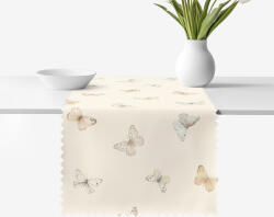 Goldea napron de masă impermeabil - fluturi 35x160 cm Fata de masa