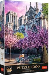 Trefl Puzzle Trefl 1000 piese Premium Plus - Notre Dame Paris (10858) Puzzle