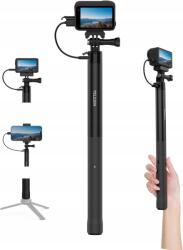 TELESIN Selfie Stick PowerBank 5000mAh Usb-c Monopod 1/4 kamera GoPro Dji kamera (S1-CSS-05)