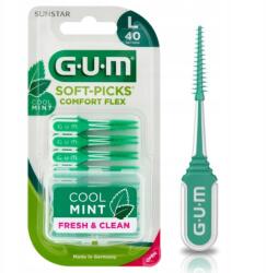 Sunstar Fogköztisztító kefe Gum Soft Picks Comfort Flex Menta Nagy 40db (670)