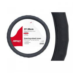 AMiO Husa volan neagra Waves SWC-14-M (37-39cm) (AVX-AM01378) - vagauto