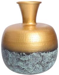 Invicta interior Vaza ABSTRACT ORIENT 35 cm cu efect de lovituri de ciocan, auriu si patinat (43511)