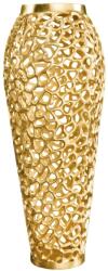 Invicta interior Vaza decorativa ABSTRACT LEAF 65 cm auriu (43221)