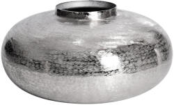 Invicta interior Vaza ABSTRACT ORIENT 35 cm cu efect de lovituri de ciocan, argintiu (43509)