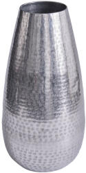 Invicta interior Vaza ORIENT 50 cm cu efect de ciocanit argintiu (41548)