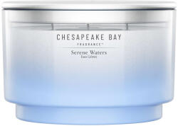 Chesapeake Bay Chesapeake Bay Candle® Serene Waters nagy 3-kanócos üveggyertya 411 g