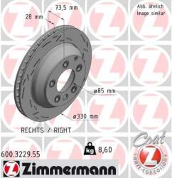 ZIMMERMANN Disc frana ZIMMERMANN 600.3229. 55 (600.3229.55)