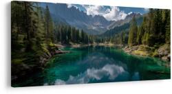 Dovido Tablou reflexia munților în lac - 100x50