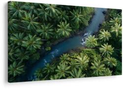 Dovido Tablou râu tropical în junglă - 40x30