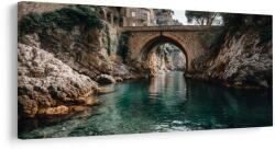 Dovido Tablou pod istoric peste râu - 100x50