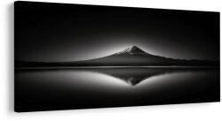 Dovido Tablou maiestatea peisajului alb-negru - 80x40