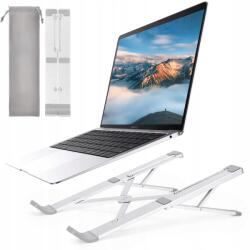  Euqvunn laptop tartó, állítható magasságú, alumínium, összecsukható (B0F37TSPM1)