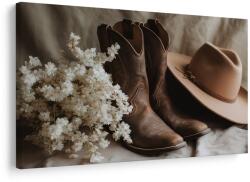 Dovido Tablou cizme de cowboy cu pălărie - 120x80