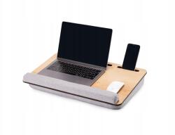 Vigo Laptop asztal ágyhoz, alátét párnával, 43 cm (B0FF2MB1R1)