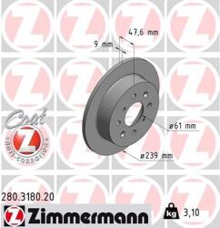 ZIMMERMANN Disc frana ZIMMERMANN 280.3180. 20 (280.3180.20)