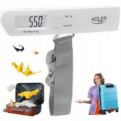 Adler Utazó Poggyászmérleg Adler Ad 8191 kampós 50kg-ig LCD strapabíró (AD 8191)