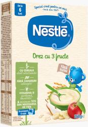 Nestle Baby, cereale, orez cu 3 fructe, 250 g (7613037043990)