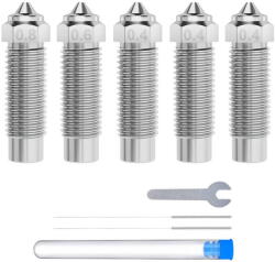 Elegoo Neptune 4 Plus/4 Max Multi-size hardened steel noz (50.204.0090)