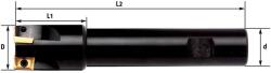 FERVI Freze 12-32 mm cilindrice cu placute schimbabile F300 (90 grade) 25 mm - proma - 344,74 RON